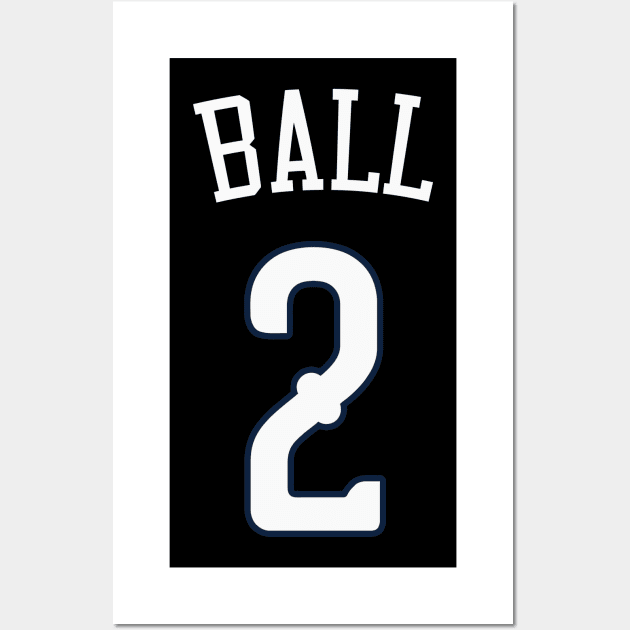 lonzo ball Wall Art by telutiga